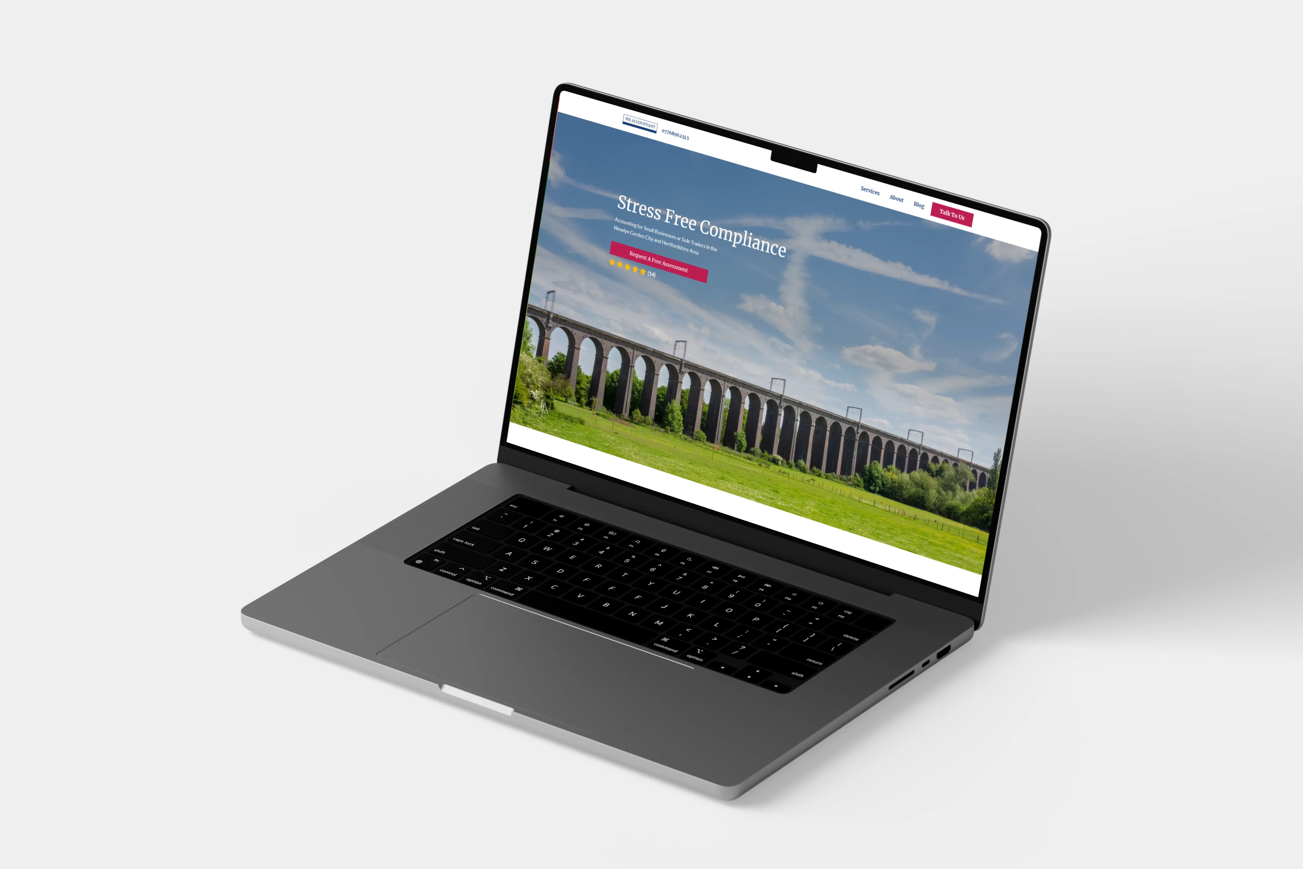 A website created by Penson Digital